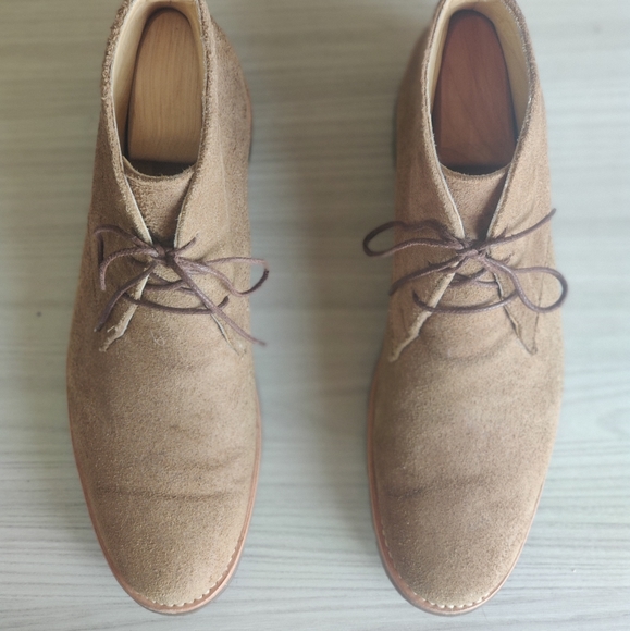 Brand: John Does Size: Men's 11½ Width: D Color: Tan - Picture 2 of 5